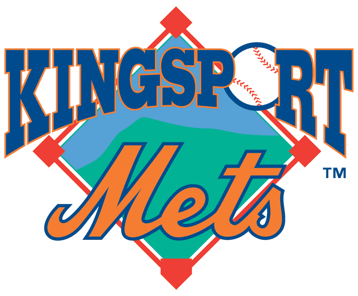 Kingsport Mets 1995-Pres Primary Logo iron on paper